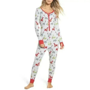 Munki Munki Llamas Thermal‎ Union Pajama Suit